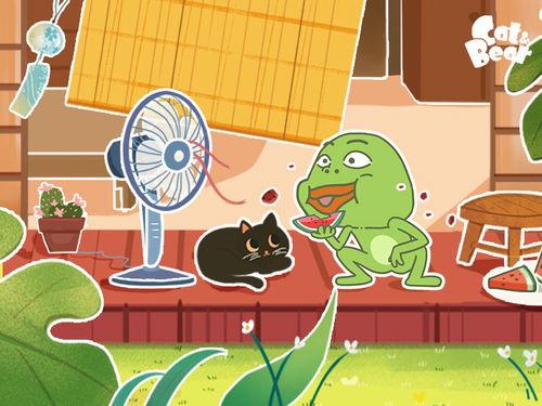 吃瓜蛙图片,趣味横生的夏日萌物 第3张 吃瓜蛙图片,趣味横生的夏日萌物 第3张